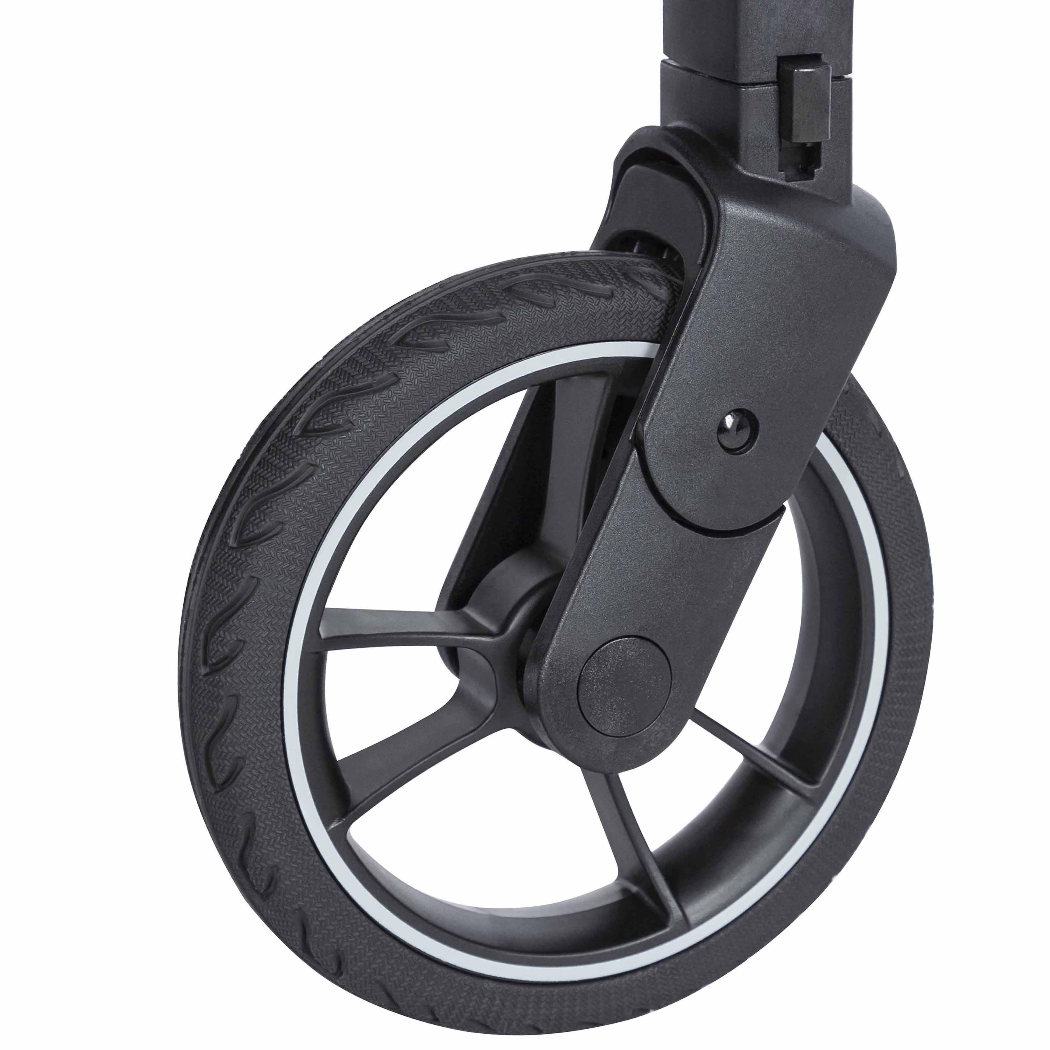 Прогулочная коляска Alfa 2024 Резиновые, быстросъёмные колёса